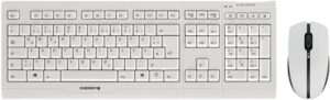 Cherry B.Unlimited 3.0 (DE) Kabelloses Tastatur-Set weiß/grau