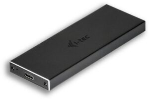 i-tec MySafe USB-C 3.1 Gen 2 M.2 SATA Festplattengehäuse schwarz