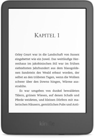 Amazon Kindle 6" (2022) (16GB) E-Book Reader mit Spezialangeboten schwarz