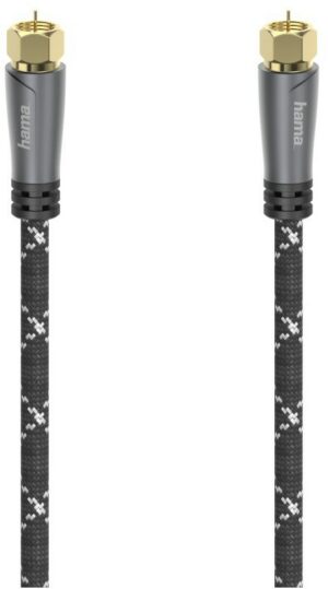 Hama SAT-Anschlusskabel 120 dB (3m) F-Stecker>F-Stecker