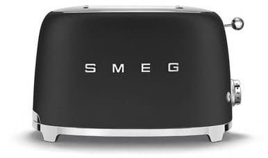 Smeg TSF01BLMEU Kompakt-Toaster schwarz matt