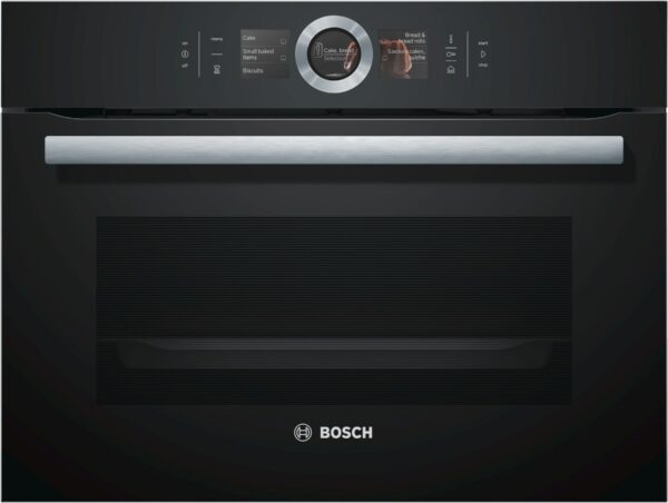 Bosch CSG656RB7 Elektro-Backofen mit Dampfgarer vulkan schwarz