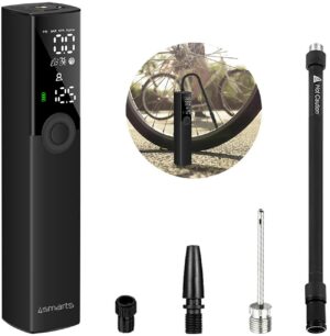 4smarts VoltPump Mini-Luftpumpe schwarz