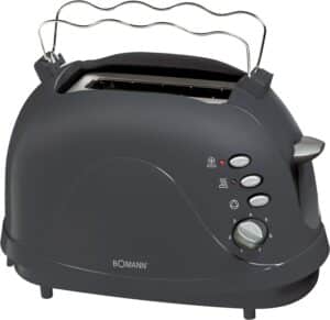 Bomann TA 246 CB Kompakt-Toaster grau