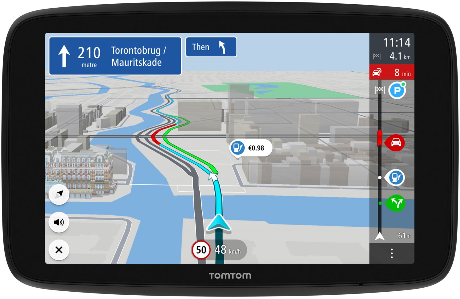 TomTom GO Discover EU 7" Mobiles Navigationsgerät