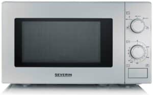 Severin MW 7899 Stand-Solo-Mikrowelle silber
