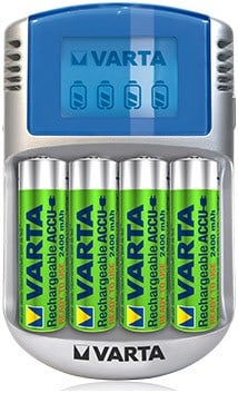 Varta Akkulader LCD-Charger Akku-Ladegerät