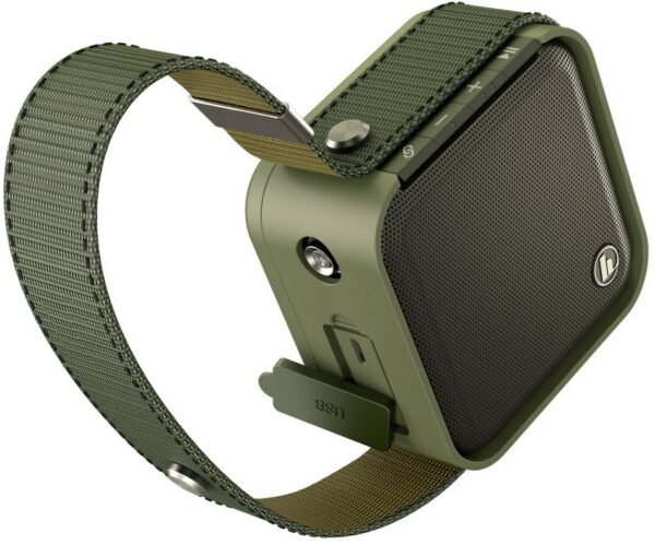 Hama Soldier-S Multimedia-Lautsprecher oliv