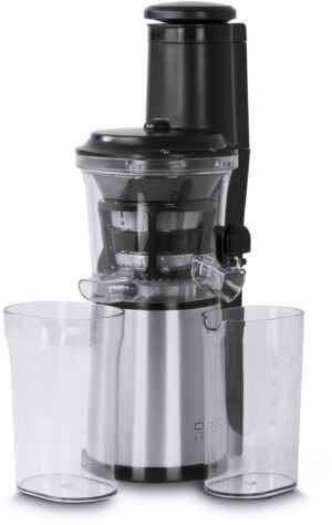 Caso SJW 500 Design Slow Juicer Entsafter edelstahl/schwarz