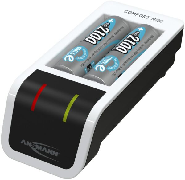 Ansmann Comfort Mini inkl. 2x AA 2.100 mAh Akkus