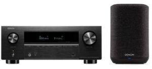 Denon AVR-X2800HDAB Bundle Klang Effekt Receiver inkl. Home 150 schwarz/schwarz