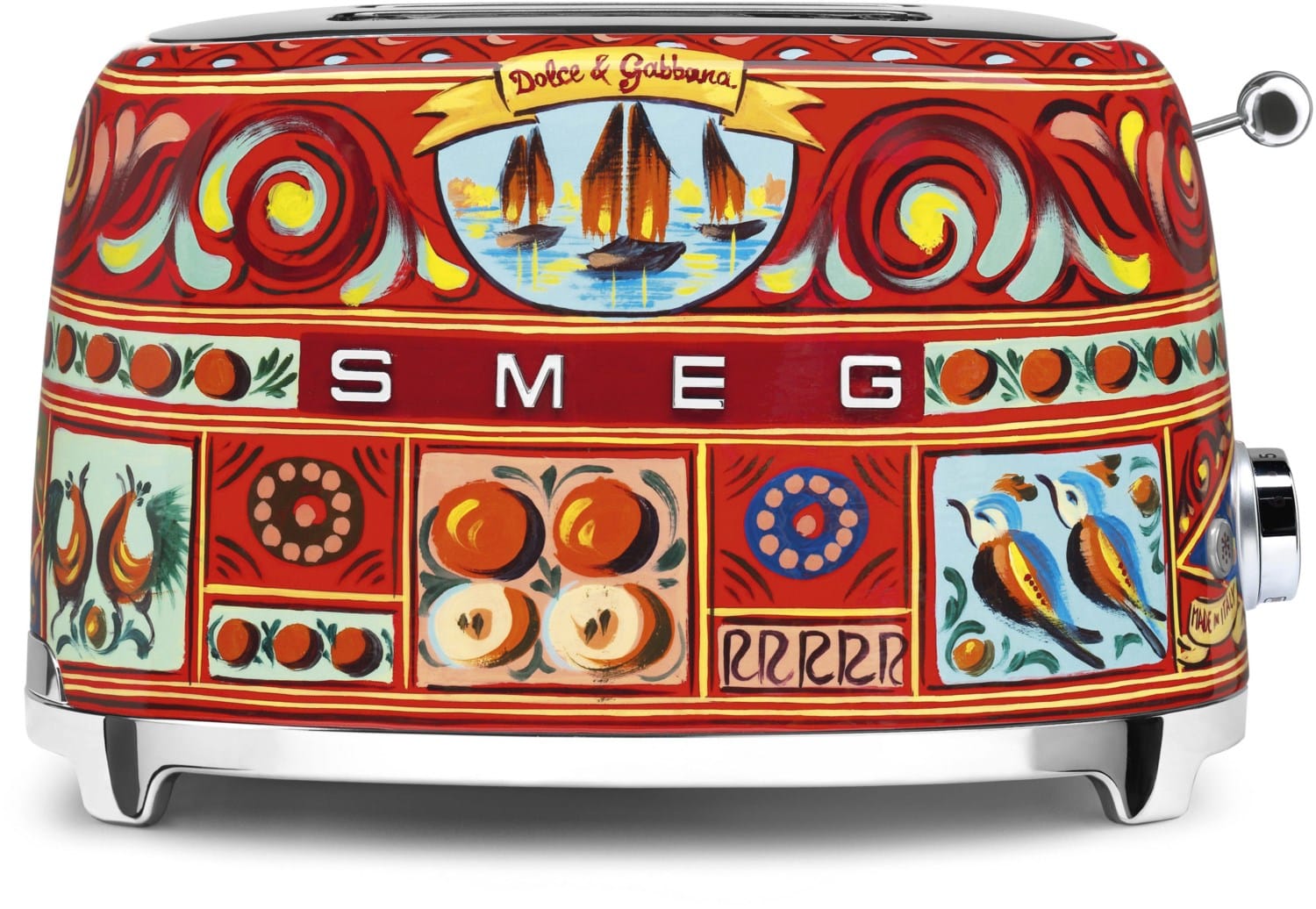 Smeg TSF01DGEU Dolce & Gabbana Kompakt-Toaster dekor