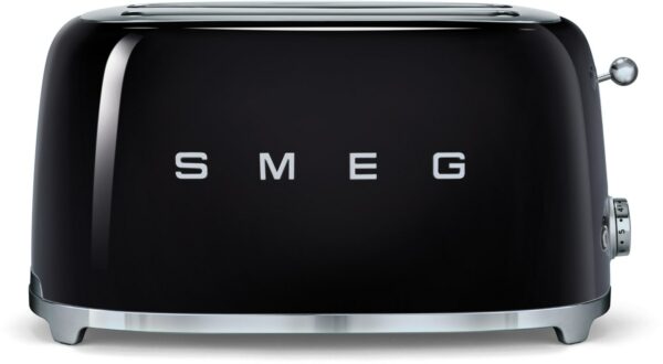 Smeg TSF 02 BLEU Doppelschlitz-Toaster schwarz