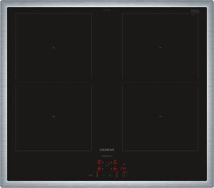 Siemens EM645CQB6M Glaskeramik-Induktions-Kochfeld edelstahl