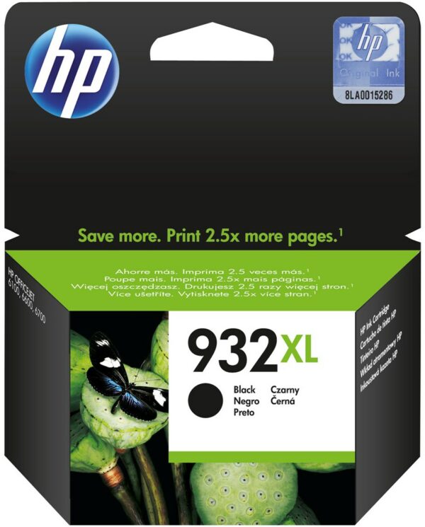 HP Nr. 932 XL Tintenpatrone schwarz