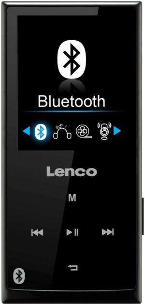 Lenco XEMIO 760 BT (8GB) tragbarer Multimedia-Player schwarz