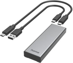 Hama USB-Festplattengehäuse für M.2 SATA & NVMe SSD-Festplatten