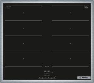 Bosch NXX645CB5M Glaskeramik-Induktions-Kochfeld edelstahl