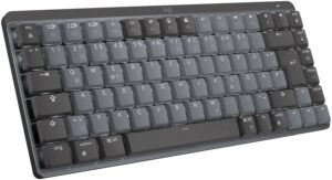 Logitech MX Mechanical Mini Linear (DE) Kabellose Tastatur grafit