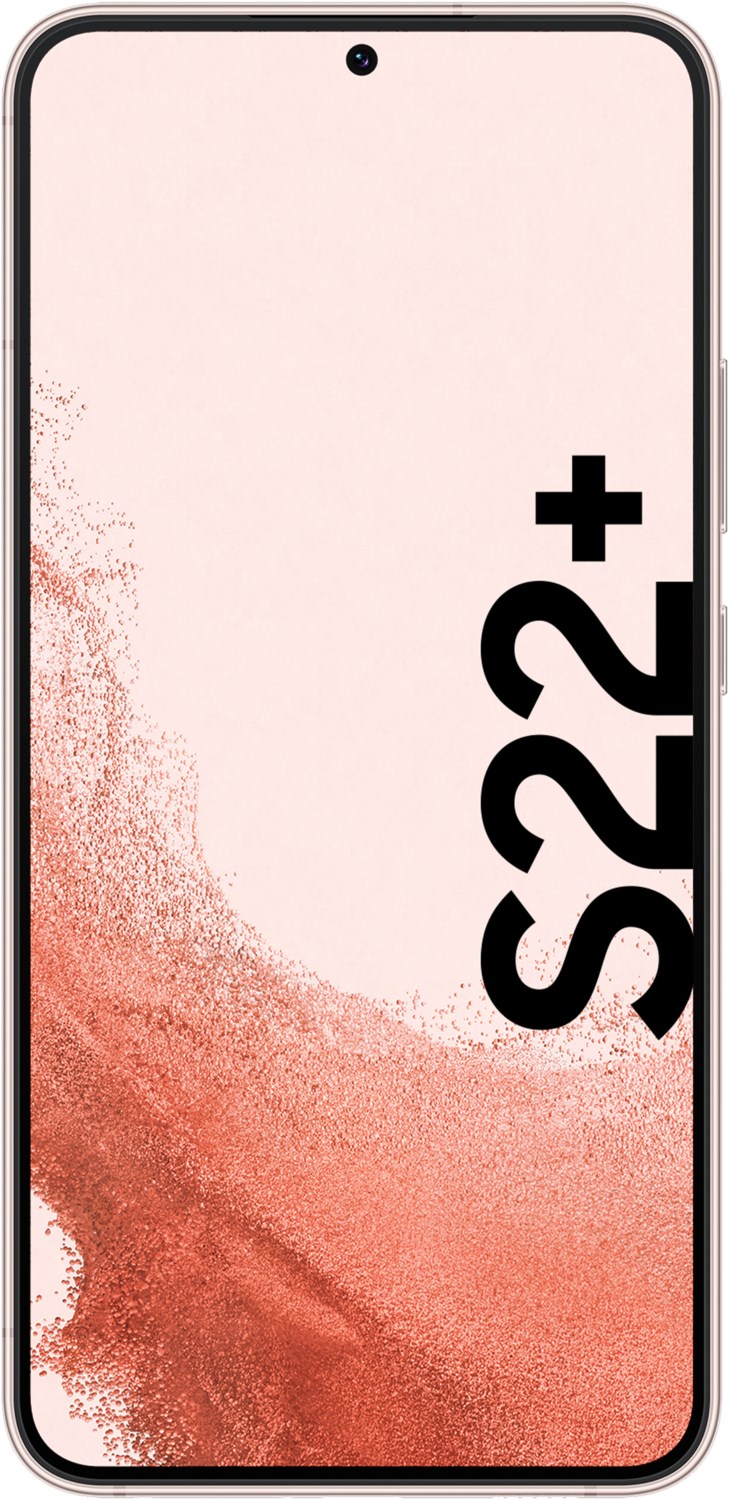 Samsung Galaxy S22+ (128GB) Smartphone pink gold