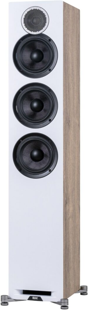Elac Debut Reference DFR52 /Stück Stand-Lautsprecher Holz weiss