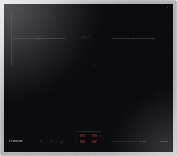Samsung NZ64B4016HK Autark-Induktionskochfeld edelstahl