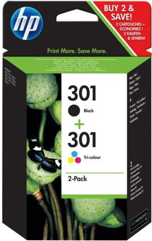HP Nr. 301 Tintenpatrone CombiPack 4-farbig