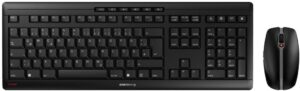 Cherry Stream Desktop Recharge (DE) Kabelloses Tastatur-Set schwarz