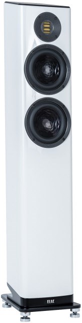 Elac Vela FS 407 /Stück Stand-Lautsprecher hochglanz weiß