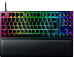Razer Huntsman V2 Tenkeyless (DE) Clicky Optical Switch (Purple) Gaming Tastatur