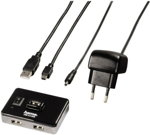 Hama USB-2.0-Hub 1:4