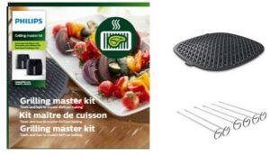 Philips HD9951/00 Grill-Kit für Airfryer-XX Fritteusen-Zubehör