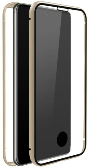 White Diamonds Cover 360° Glass Schutz-/Design-Cover für Galaxy A71 gold