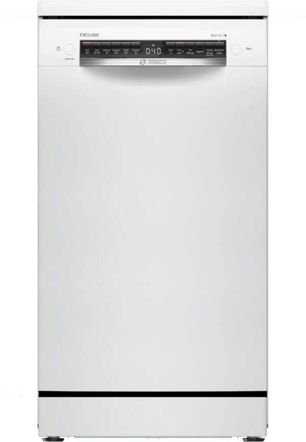 Bosch SPS4ELW01D Stand-Geschirrspüler 45 cm weiß / C
