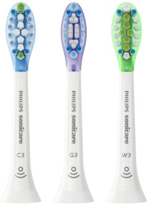 Philips HX9073/07 (3er Pack) Sonicare C3 Ersatz-Zahnbürsten weiß