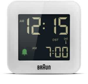 Braun BC08W-DCF Funkwecker weiß