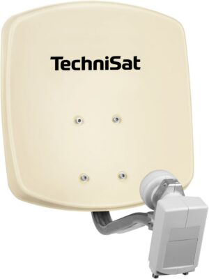 Technisat DigiDish 33 Universal-Twin-LNB Satellitenantenne beige