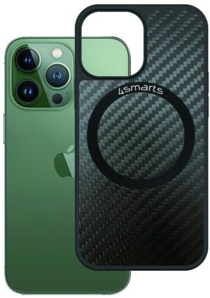 4smarts UltiMAG Carbon Case für iPhone 13 Pro schwarz