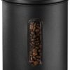 XavaX Kaffeedose für 500g Bohnen/700g Pulver schwarz