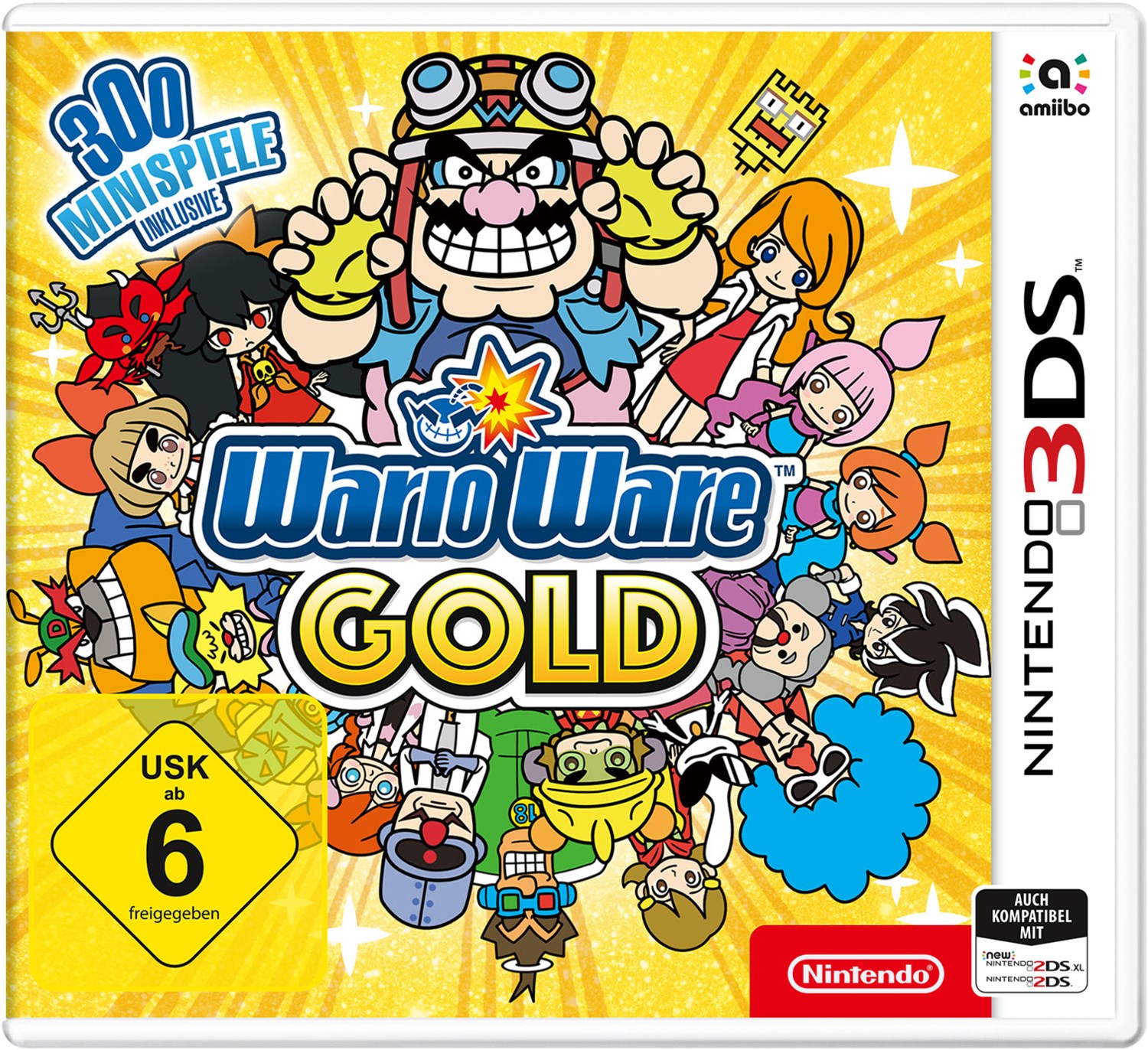 Nintendo 3DS Wario Ware Gold
