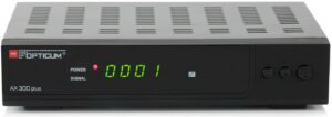 RED OPTICUM AX300 Plus HDTV Sat-Receiver schwarz