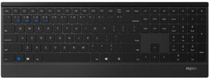 Rapoo E9500M Kabellose Tastatur schwarz