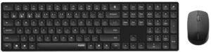 Rapoo 8020M (DE) Kabelloses Tastatur-Set schwarz