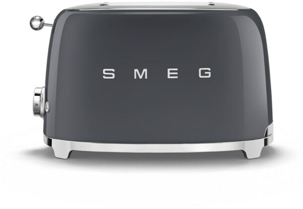 Smeg TSF01GREU Kompakt-Toaster anthrazit