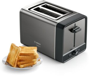 Bosch TAT5P425DE Kompakt-Toaster grau