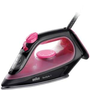 Braun SI 1070 PU TexStyle 1 Dampfbügeleisen schwarz/pink