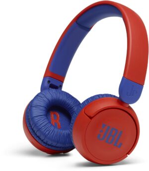 JBL JR310BT Bluetooth-Kopfhörer rot/blau