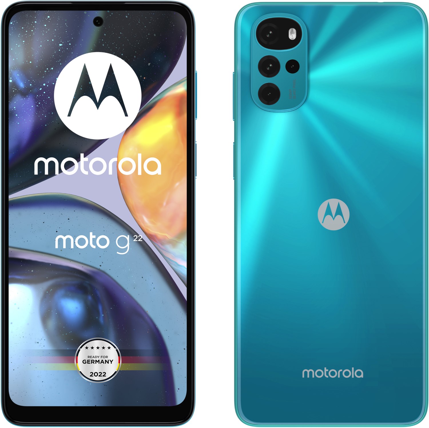 Motorola Moto G22 Smartphone iceberg blue
