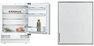 Bosch KUR15AXF0 Unterbau-Kühlschrank bestehend aus KUR15AFF0 + KFZ10AX0 weiß / F
