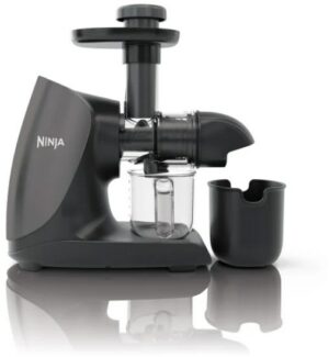 Ninja JC100EU Slow Juicer Entsafter grau/schwarz